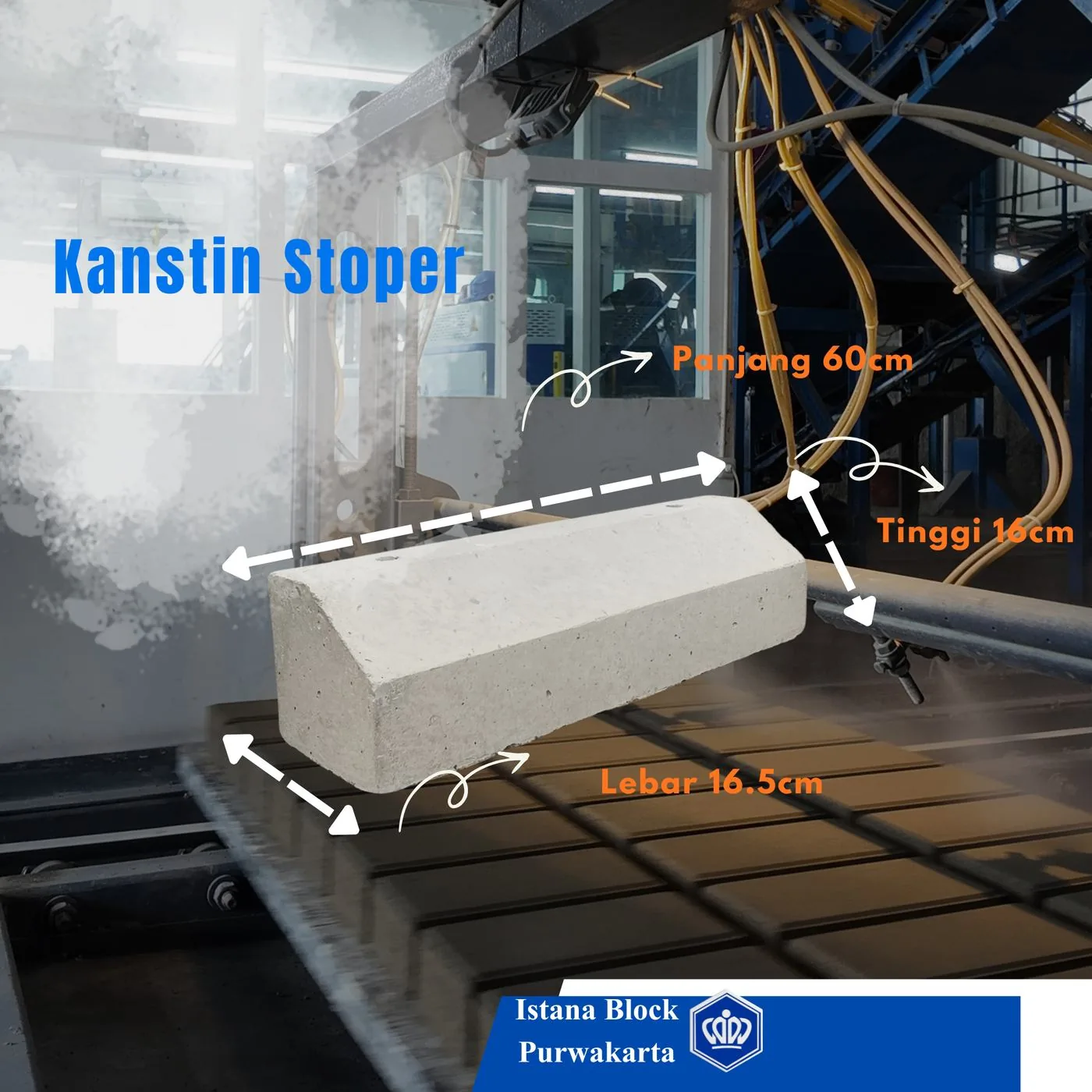 Kanstin Stoper Ban — pembatas parkir