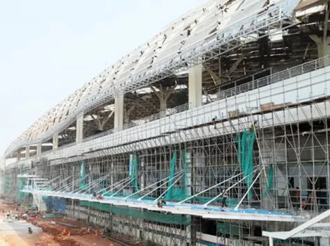 Kawasan Stasiun KCIC — struktur & fasad